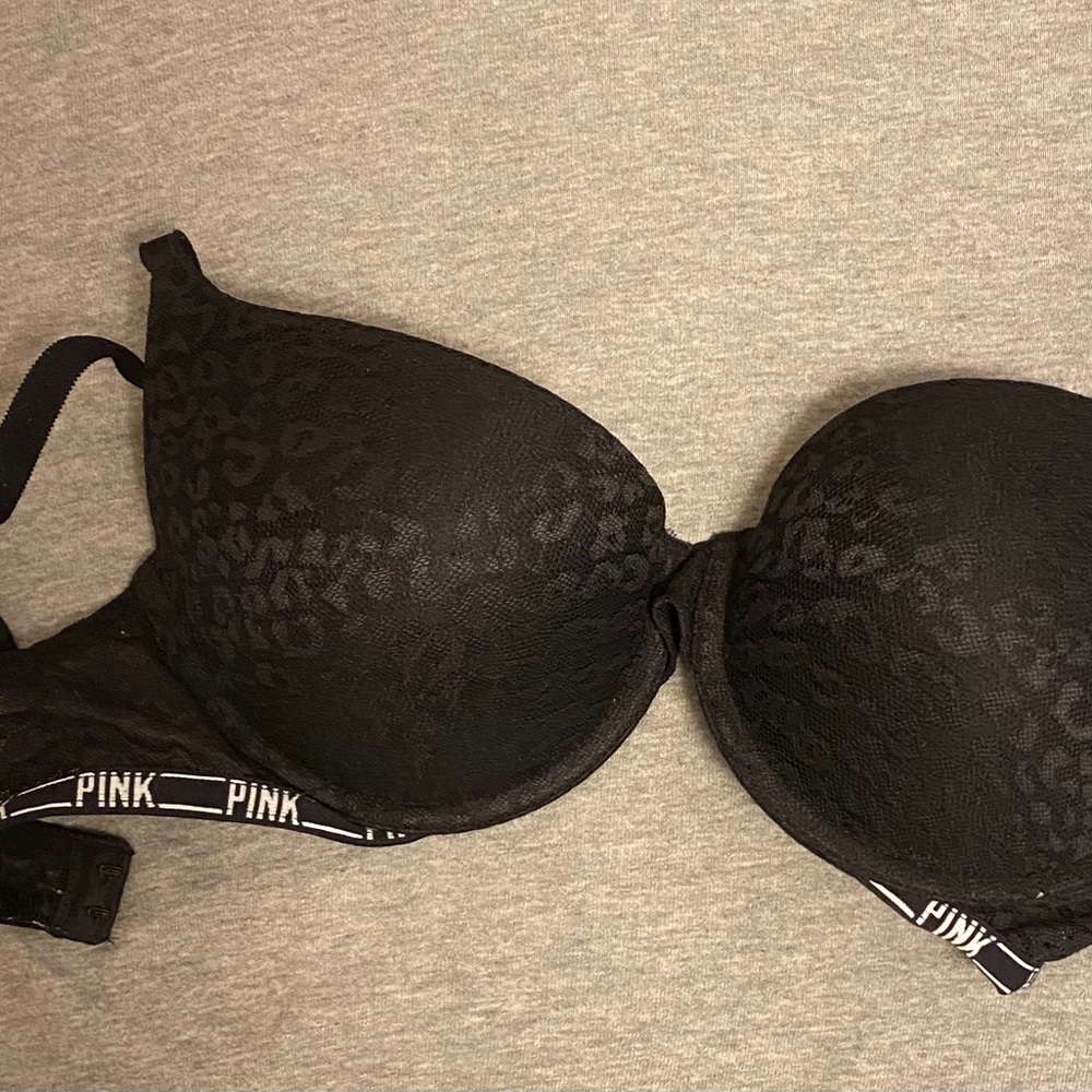 Pink bra